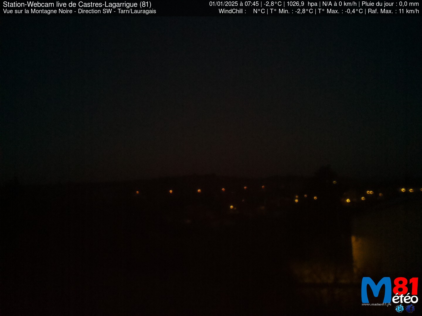 Webcam de Castres-Lagarrigue - Vue SE - Alt . 206 m