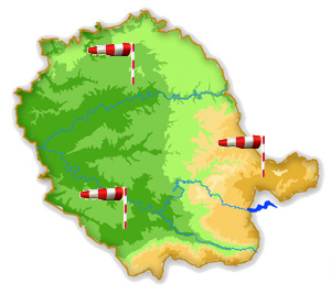 Vent d'Autan fort 20 et 21 mai 2014